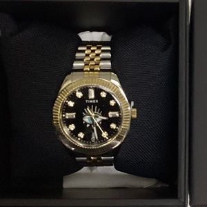 Timex X Jacquie Aiche Legacy Two Tone Black Tribe Eye Watch